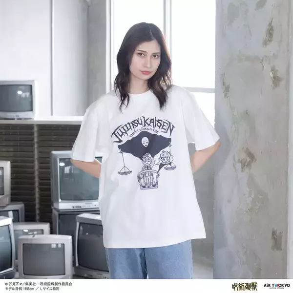 「呪術廻戦」乙骨vs虎杖シーンや伏黒の“脱兎”召喚、日車“やり直しだ”をモチーフに♪アパレル＆グッズ登場