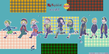 「東リベ」チェック柄の衣装がかわいい！描き起こしイラスト使用「れとぽぷシリーズ」グッズ続々！
