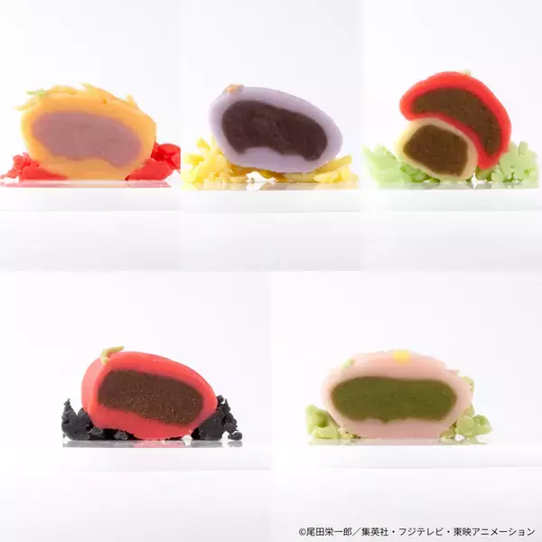 「食べれば能力者に!?「ワンピース」“悪魔の実”をイメージした本格和菓子が登場」の画像