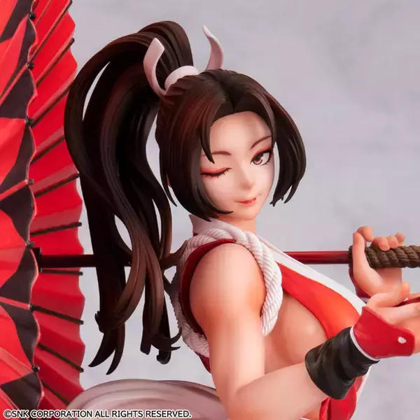 “魅惑の女忍者”「KOF'98」不知火舞がヒロアキ先生の描き下ろしを基に立体化！ 凛とした立ちポーズに大胆な後ろ姿を披露