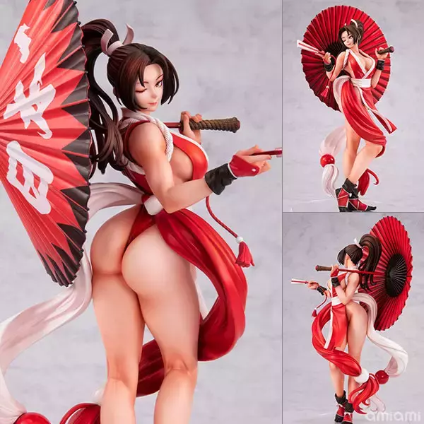 「“魅惑の女忍者”「KOF'98」不知火舞がヒロアキ先生の描き下ろしを基に立体化！ 凛とした立ちポーズに大胆な後ろ姿を披露」の画像