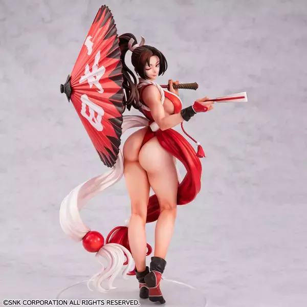「“魅惑の女忍者”「KOF'98」不知火舞がヒロアキ先生の描き下ろしを基に立体化！ 凛とした立ちポーズに大胆な後ろ姿を披露」の画像