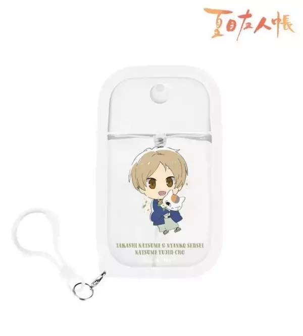 「「夏目友人帳」夏目貴志がニャンコ先生をギュッ♪ 15周年ちびキャライラストを使用したキュートな新アイテムが登場」の画像