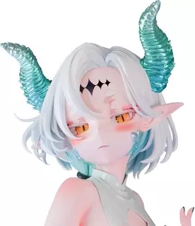 布面積ちっさ…！華奢なボディ＆露わな白肌が神秘的♪ ドラゴン娘がオリジナルフィギュア化