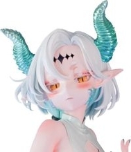 布面積ちっさ…！華奢なボディ＆露わな白肌が神秘的♪ ドラゴン娘がオリジナルフィギュア化