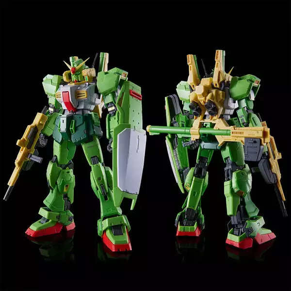 「“ケロロ、いっきまーす！”「RG 1/144 RX-178 ガンダムMk-II(ケロロ仕様)」が登場！ ケロロ軍曹をイメージした特徴的なカラーリング」の画像