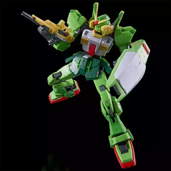 「“ケロロ、いっきまーす！”「RG 1/144 RX-178 ガンダムMk-II(ケロロ仕様)」が登場！ ケロロ軍曹をイメージした特徴的なカラーリング」の画像