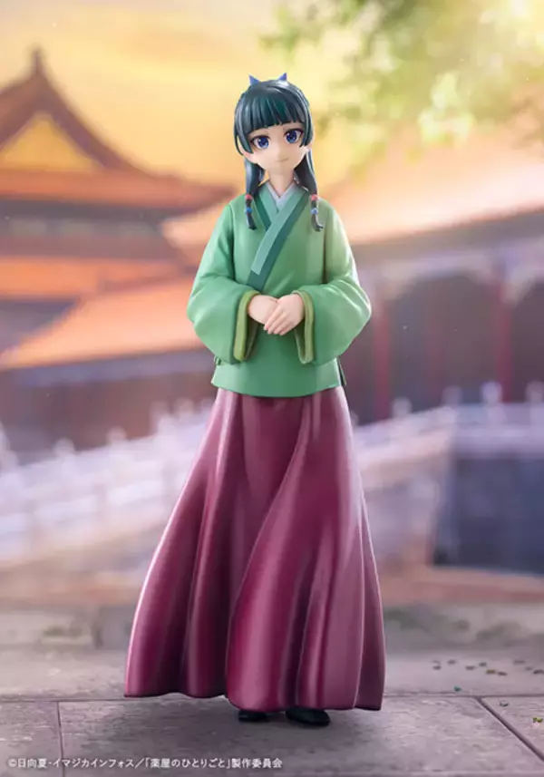 「微笑む猫猫＆壬氏♪ 「薬屋のひとりごと」OSHI WORKSよりフィギュア化！ マグネット台座で並べて飾れるコレクションアイテム登場」の画像