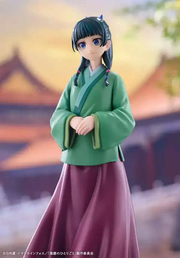 「微笑む猫猫＆壬氏♪ 「薬屋のひとりごと」OSHI WORKSよりフィギュア化！ マグネット台座で並べて飾れるコレクションアイテム登場」の画像