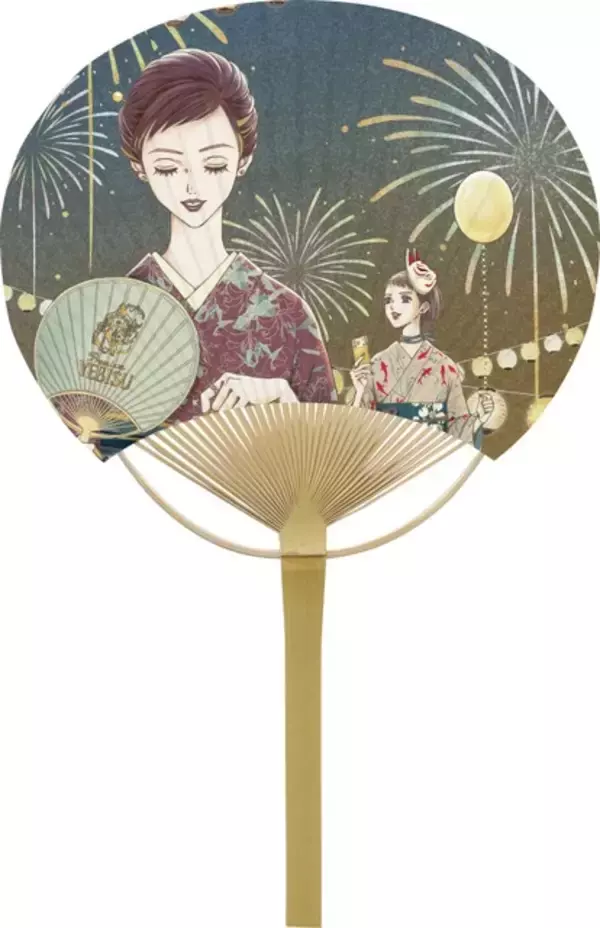「矢沢あいの浴衣美人画に酔いしれる…♪ 東京・名古屋にて“大人の夏祭り”開催！「ヱビスビール×矢沢あい」共創企画第2弾」の画像