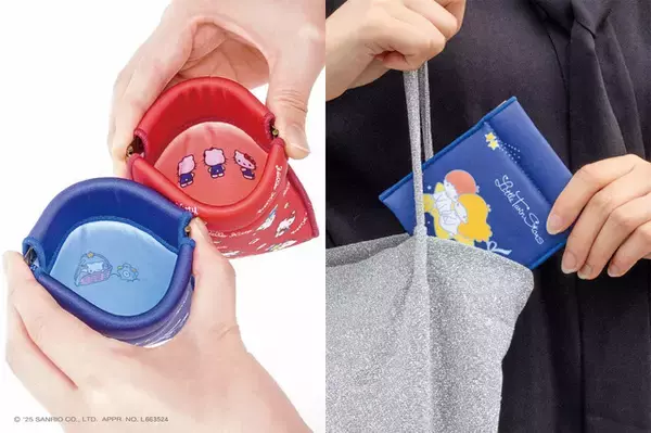 「「サンリオ」大人世代の心をくすぐる♪ キティやシナモン、クロミの便利ポーチ、リール式キーホルダー、ルーペが登場」の画像