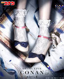 「「名探偵コナン」コナン“蝶ネクタイ型変声機”や、怪盗キッドのモノクル・マントを表現♪ 「MAYLA」パンプスが登場」の画像1