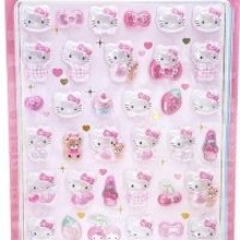 「サンリオ」キティやマイメロの“ボンボンドロップシール”もカワイイ♪「はぴだんぶい」キャラも指先サイズに☆