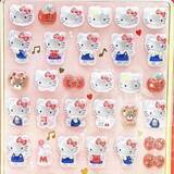 「「サンリオ」キティやマイメロの“ボンボンドロップシール”もカワイイ♪「はぴだんぶい」キャラも指先サイズに☆」の画像4