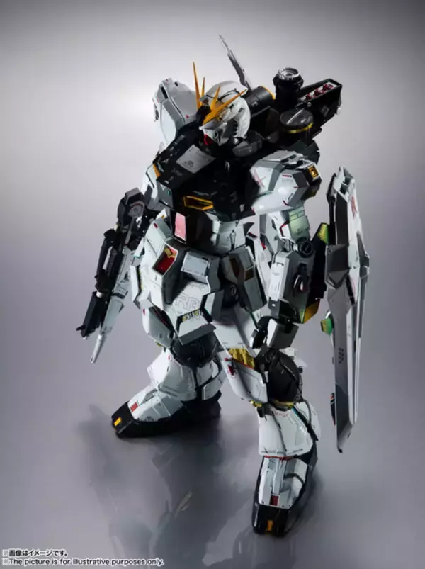 「このνガンダムは“伊達じゃない！”「機動戦士ガンダム 逆襲のシャア」νガンダムが本物のメカを思わせる立体化！「解体匠機」が再販決定」の画像