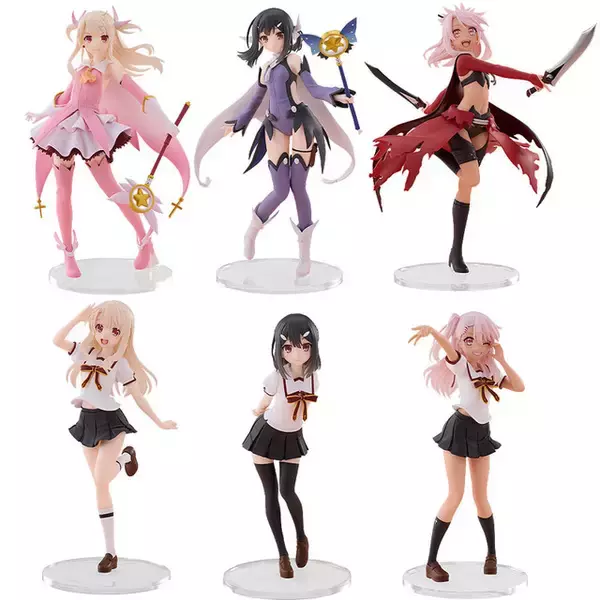 「劇場版「Fate/kaleid liner プリズマ☆イリヤ」がフィギュアに！ イリヤ、美遊、クロエたちが魔法少女衣装＆制服姿で登場」の画像