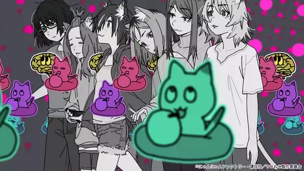 「「クソみてぇなワンカップ酒」「からかい上手のヤニねこさん」など歓喜コメ続出！「ヤニねこ」放送でマンガ家・松本光司＆山本崇一朗の応援イラスト公開」の画像