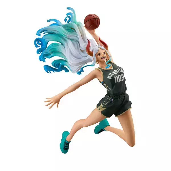 「「ONE PIECE」×NBAコラボフィギュア第4弾が予約受付中！ トラファルガー・ローとヤマトがユニフォーム姿は必見」の画像