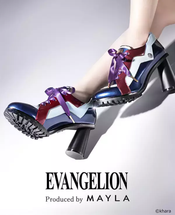 「「エヴァ」シンジ、レイ、アスカ、カヲルをイメージ！先駆的なシルエット&モードな色彩の「MAYLA」ヒールスニーカー登場【40%OFFセール中】」の画像