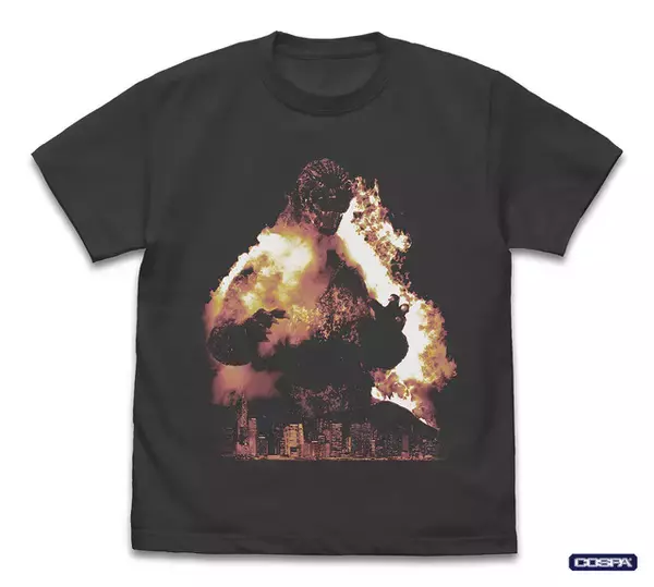 ゴジラの迫力満点Tシャツ！「ゴジラ」のシルエットがかっこいい！「ゴジラ・ストア」に先行販売グッズが登場！