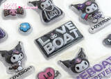 「ハローキティ＆クロミ × LOVEBOAT コラボ！“ギャルかわ”な「ドリーミーキャンディシール」が新登場」の画像3