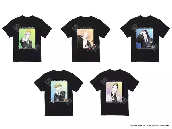 「「東リベ」制服じゃなくてスーツ!? 新描き下ろしイラストのTシャツ・アクスタが登場！」の画像