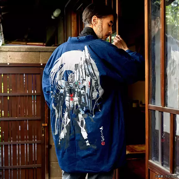 「「ガンダム」 “逆襲のシャア” サザビー、 “閃光のハサウェイ”ペーネロペーがはんてんに！和のテイストを表現♪」の画像