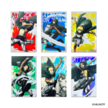 「進撃の巨人」エレン、リヴァイ、ハンジも立体機動装置で躍動…！“激動”テーマ＆原画素材を活かしたグッズ登場