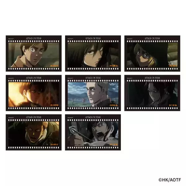 「「進撃の巨人」エレン、リヴァイ、ハンジも立体機動装置で躍動…！“激動”テーマ＆原画素材を活かしたグッズ登場」の画像