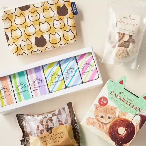 「猫好き必見♪ 猫グッズ&スイーツ付きの「猫づくしコーヒーセット」登場 犬好き向けの「犬づくしセット」も」の画像