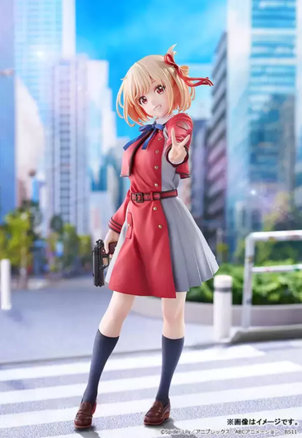 「「リコリス・リコイル」錦木千束&井ノ上たきながキービジュアルを元にフィギュア化！存在感引き立つ塗装にも注目」の画像
