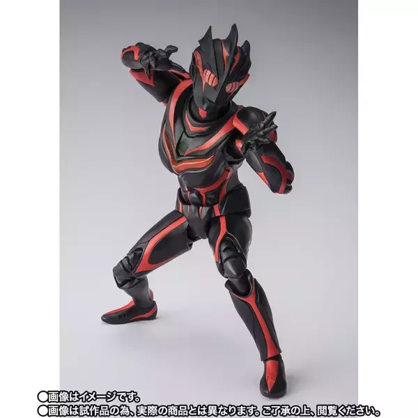 「「ウルトラマンネクサス」人造巨人ダークザギのフィギュアの2次抽選が実施中！ 円谷プロダクション造形部門LSS協力のもと、劇中のプロポーションを再現」の画像