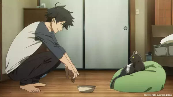 夏アニメ「BLACK TORCH」動物と話せる忍者の末裔・弐郎はある日、黒猫の羅睺を助け…？第1話先行カット