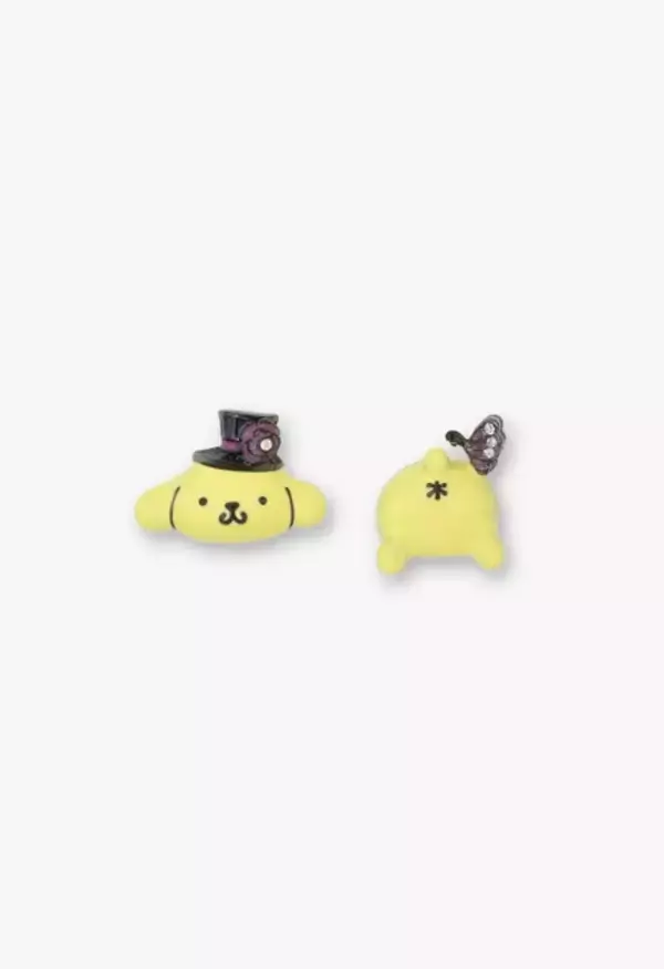 「サンリオ」ポムポムプリンがタキシード風スタイルでちょっぴりジェントルに♪「ANNA SUI」コラボアクセ登場