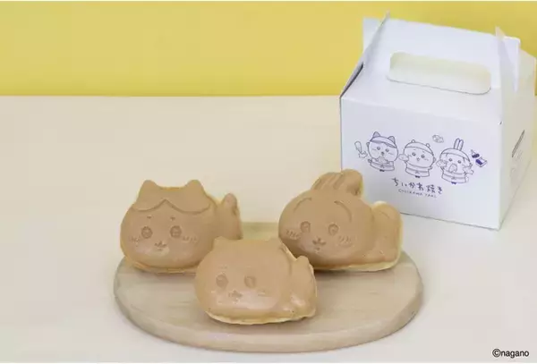 「ちいかわ、ハチワレ、うさぎが食べられる!?「ちいかわ焼き」イオンモール幕張新都心店にオープン♪ 3種の新しい味が登場」の画像