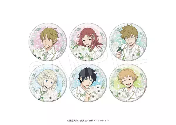 「「ワールドトリガー」ジャンプフェスタ2026にて新作グッズを先行販売！ 花束を抱えた太刀川、二宮、生駒らボーダー隊員が集結」の画像