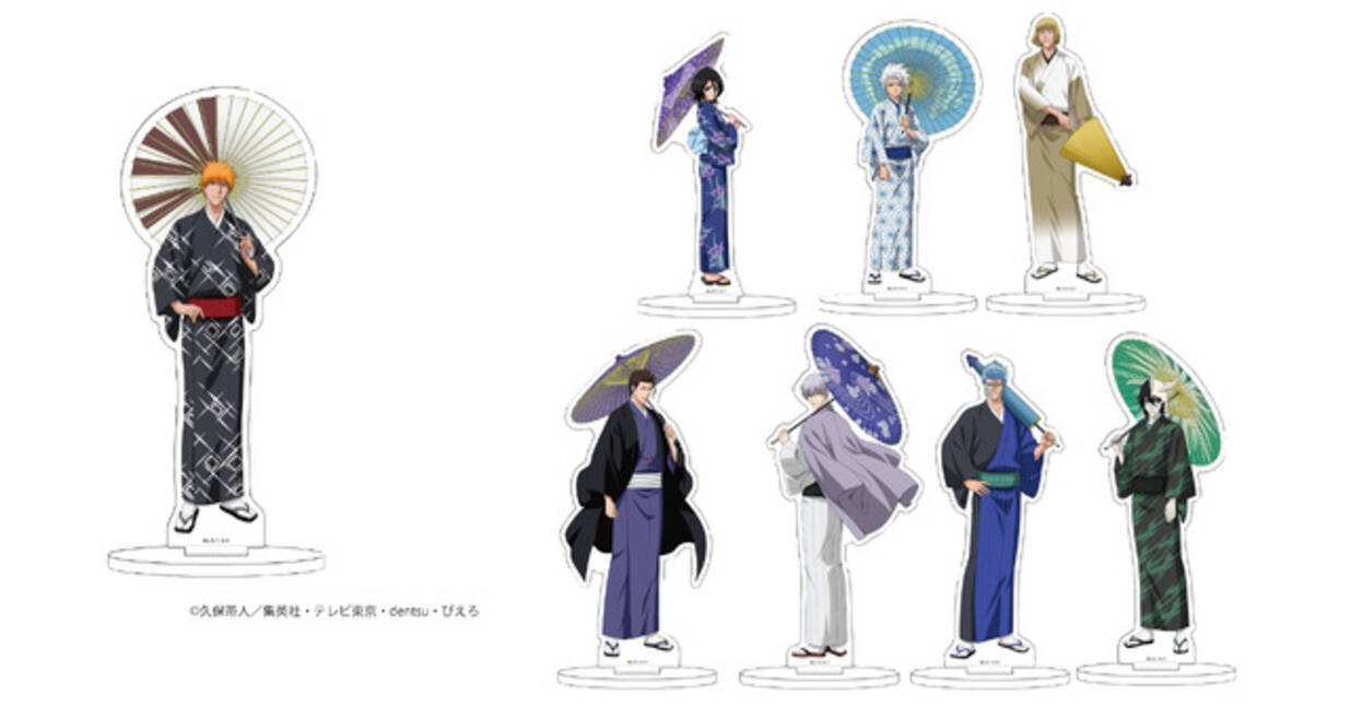 BLEACH」一護やルキアが和風テイストで登場！番傘を手にした描きおろし 
