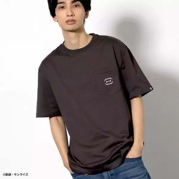 「マフティー＆クスィーマークがおしゃれ♪ 「ガンダム 閃光のハサウェイ」ポケット付きTシャツが登場」の画像