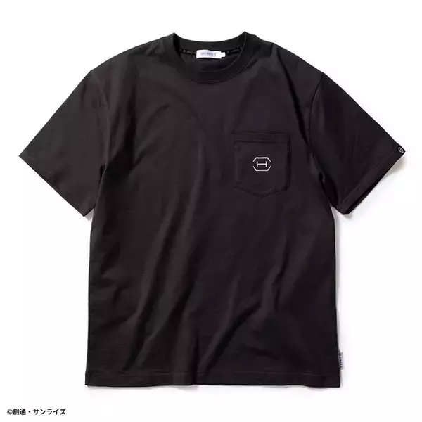 「マフティー＆クスィーマークがおしゃれ♪ 「ガンダム 閃光のハサウェイ」ポケット付きTシャツが登場」の画像