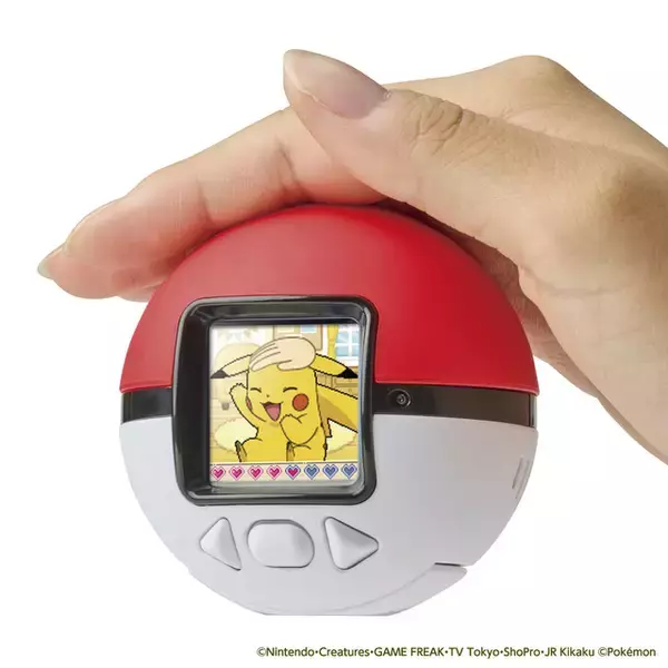 「ポケモンともっと仲良しになれる！「ポケなで モンスターボール」専用ポーチに入れてずっと一緒に♪」の画像