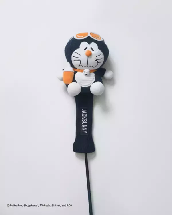「「ドラえもん」とゴルフへGO♪ ヘッドカバー、総柄ポロシャツ、保冷バッグなど登場☆お出かけにも便利【Jack Bunny!!スペシャルコレクション】」の画像