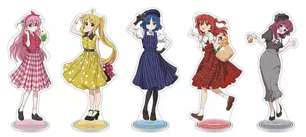 「「ぼざろ」ぼっちちゃん達がレトロ衣装で超キュート♪ 純喫茶感じるレトログラスやサコッシュなど、日常使いできる新グッズ登場【8月15日～】」の画像
