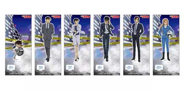 「【待望の再販】「名探偵コナン」コナンや松田、萩原姉弟の大きなアクスタが再登場！ 2月4日より予約スタート」の画像