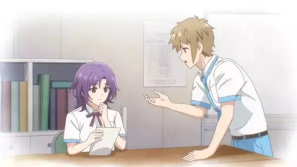 「春アニメ「レプリコ」レプリカのナオが登校した日― 文芸部に季節外れの入部希望者・秋也がやってきて…第1話先行カット」の画像