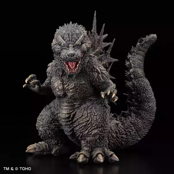 デフォルメなのに迫力満点♪ 「超激造シリーズD造形ゴジラ（2023）」通常版＆限定版が予約受付中！ デフォルメフィギュアながらこだわりぬいた造形の迫力に震え上がる！