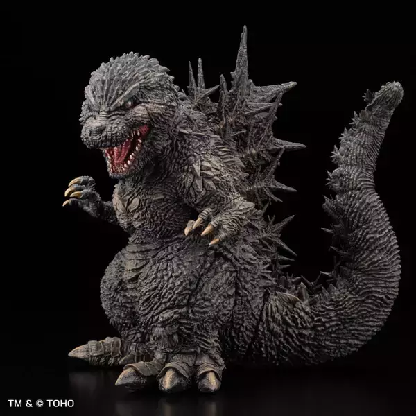 「デフォルメなのに迫力満点♪ 「超激造シリーズD造形ゴジラ（2023）」通常版＆限定版が予約受付中！ デフォルメフィギュアながらこだわりぬいた造形の迫力に震え上がる！」の画像