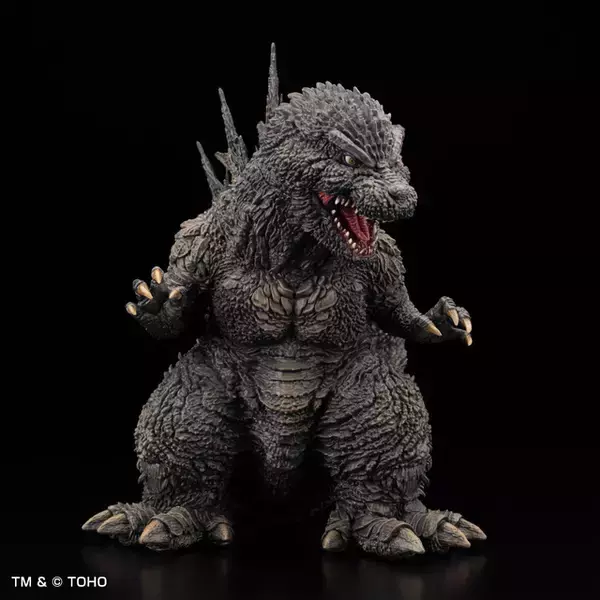 「デフォルメなのに迫力満点♪ 「超激造シリーズD造形ゴジラ（2023）」通常版＆限定版が予約受付中！ デフォルメフィギュアながらこだわりぬいた造形の迫力に震え上がる！」の画像