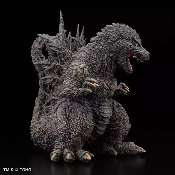 「デフォルメなのに迫力満点♪ 「超激造シリーズD造形ゴジラ（2023）」通常版＆限定版が予約受付中！ デフォルメフィギュアながらこだわりぬいた造形の迫力に震え上がる！」の画像