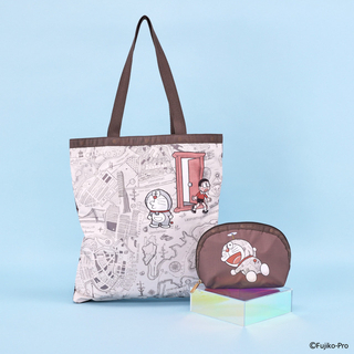 「ドラえもん」どこでもドアから飛び出すドラえもん&のび太や、タイムマシンをデザイン！N.Y発「レスポートサック」バッグコレクション登場