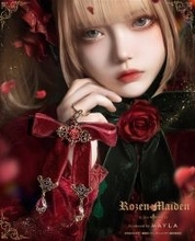 「ローゼンメイデン」水銀燈、真紅、雪華綺晶をラグジュアリーに表現！「MAYLA」ヘアオブジェ＋バッグチャームが登場